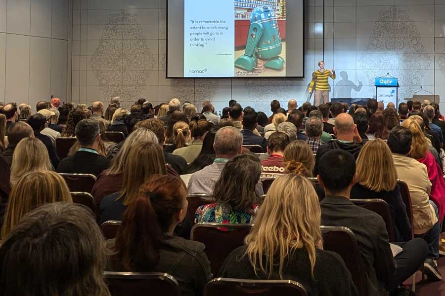 Sandy Mamoli at AgileAus24 Sandy Mamoli at AgileAus24